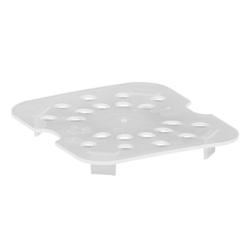 CAMBRO - 60PPD-190 - Égouttoir GN 1/6 - 16,2 x 17,6 cm - Translucide - Vente à l'unité - transparent plastique polypropylène 60PPD-190_0