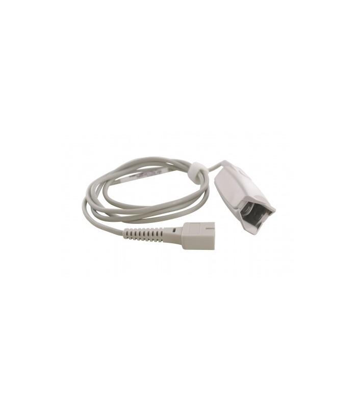 Capteur SpO2 adulte M860, M1000, M800/Master Palm (1,5 m) - Accessoire oxymètre de pouls - Réutilisable et professionnel_0