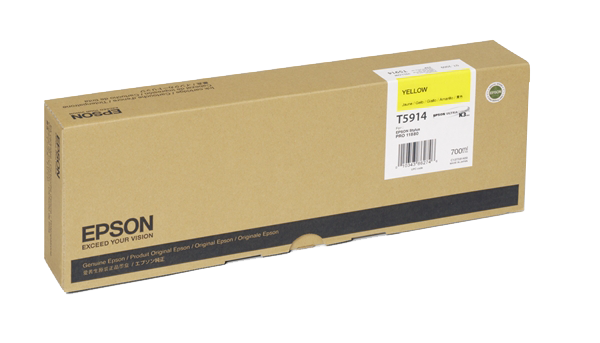 Epson - Cartouche d'encre jaune pigmentaire pour traceur Stylus Pro 11880 - 700ml_0