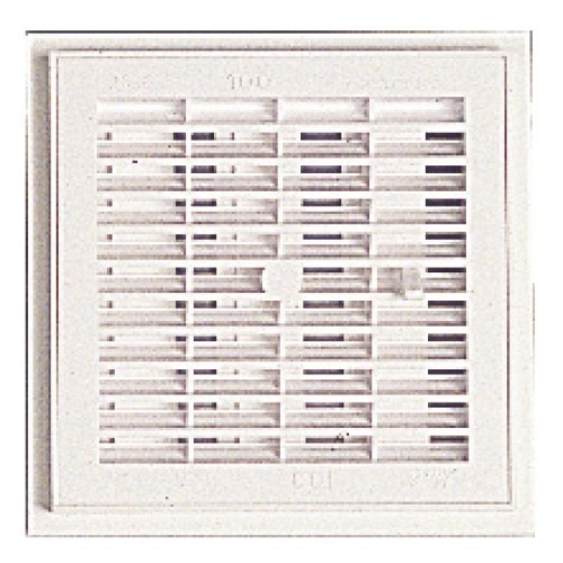 Grille de ventilation intérieure carrée à sceller 207 x 207 mm  à fermeture_0