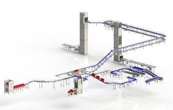 Ligne de convoyage cartons et caisses - SYSTEM - transport sur-mesure, échelonnable et ergonomique_0