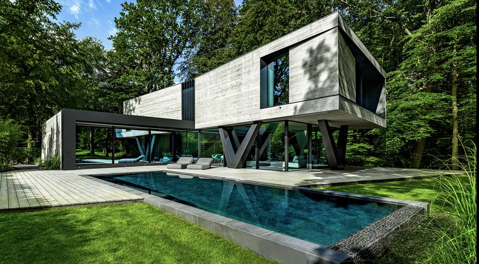 Maison parametrique surelevé préfabriquée en acier 119 m2_0