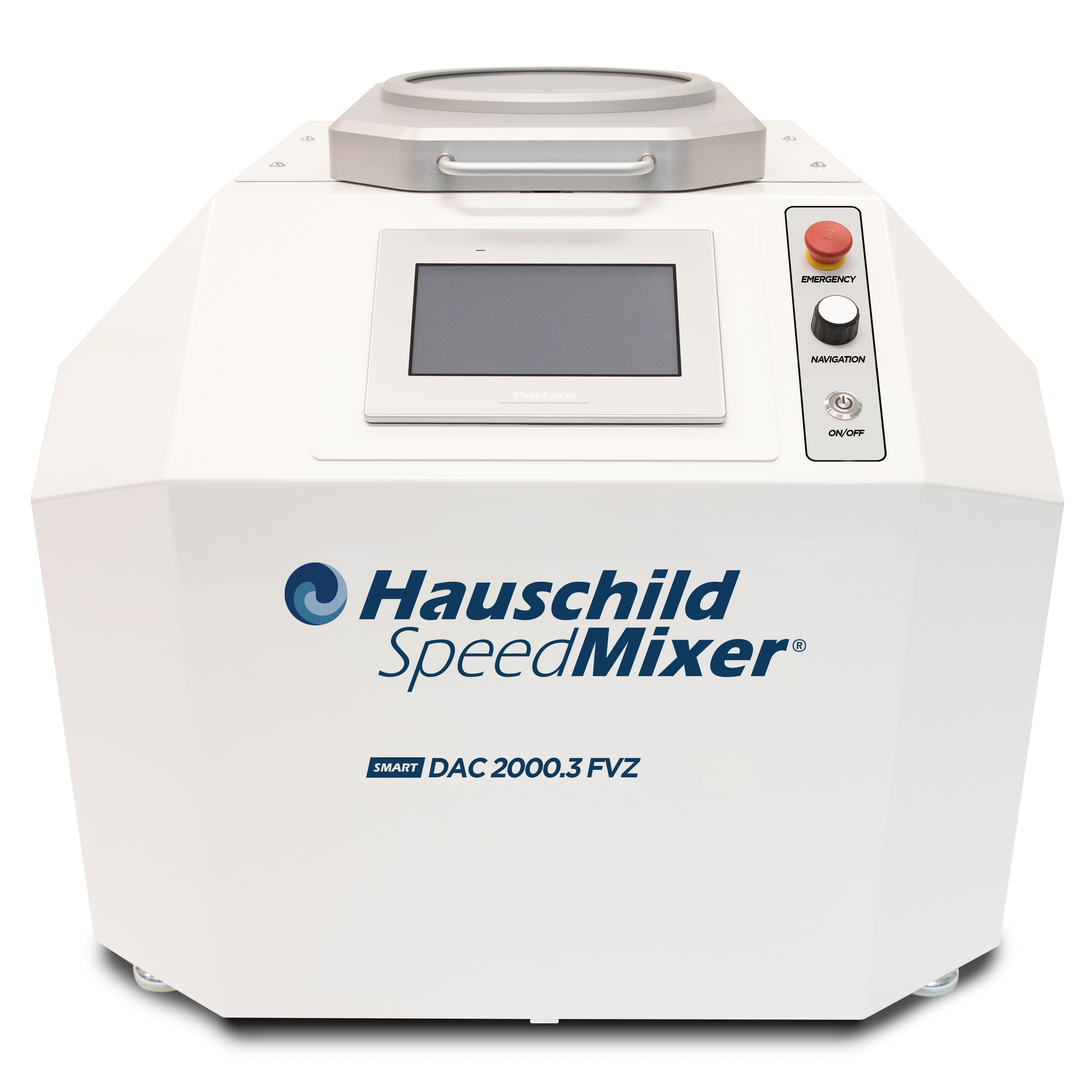 Mélangeur planétaire industriel en double rotation asymétrique, capacité de mélange jusqu'à 2 kg pour produits cosmétiques, pharmaceutiques, agroalimentaires, médicaux, électroniques et chimiques - SMART DAC 2000.3 FVZ_0