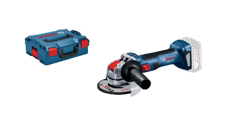 Meuleuse d'angle 18v gwx 18v-7 (sans batterie ni chargeur) en coffret l-boxx - BOSCH - 06019h9102 - 773666_0