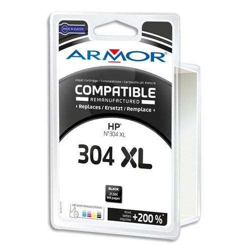 Armor cartouche compatible jet d'encre noir hp 304xl b20641r1_0