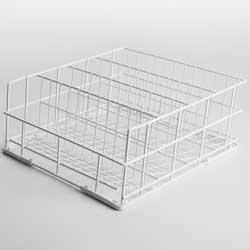 Panier verres diamètre 110 mm - 400x400 mm en rilsan - 4 rangées - DVR-44/110 - Accessoires pour lave-verres et lave-vaisselles_0