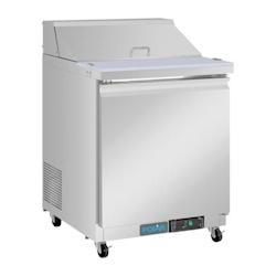 Polar Série U Réfrigérateur de comptoir à porte unique Mega Top Prep 154 litres - UA009_0