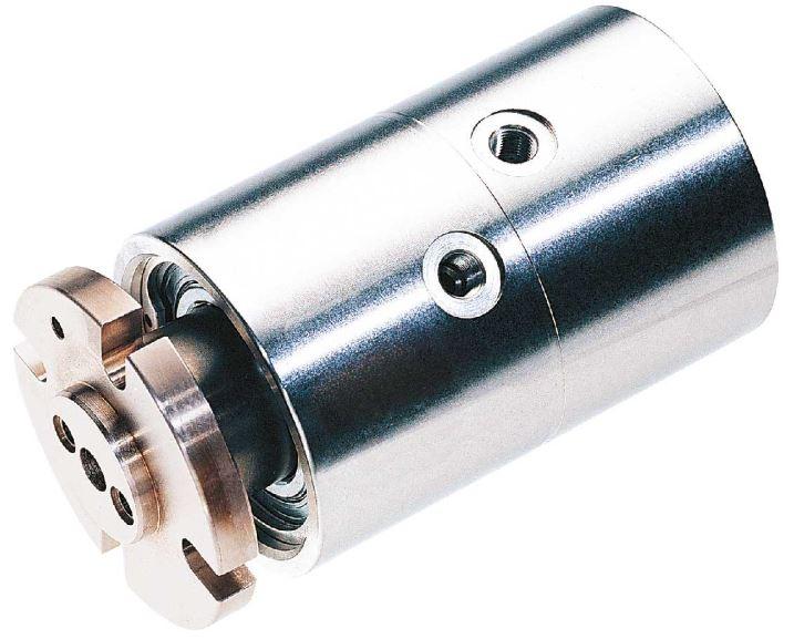 Raccord rotatif multi-circuits à moyenne vitesse de rotation - Série MCRVR - Inox - Eau et huile - Jusqu'à 1500 RPM_0