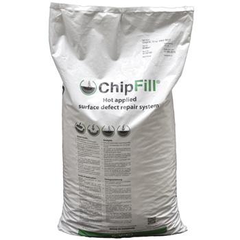 Système de réparation de chaussée ChipFill - Noir - pour fissures et petits trous - 12 kg_0
