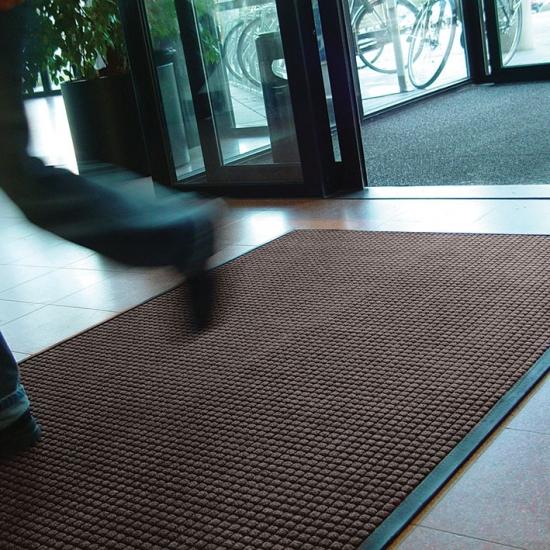 Tapis d'entrée ultra-absorbant - 6L/m² - Antidérapant avec bordures renforcées_0