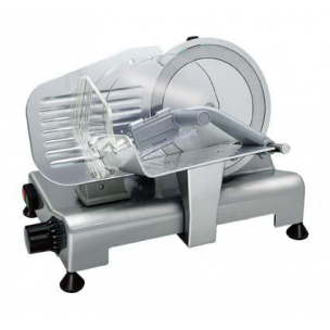 Trancheuse électrique Ø220 - Lame lisse en chrome dur - Épaisseur de coupe 15 mm - Corps en aluminium_0