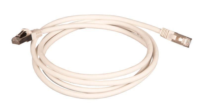 Câble réseau CAT6A S/FTP 2m - Blanc LSZH - LANVIEW W125941436_0