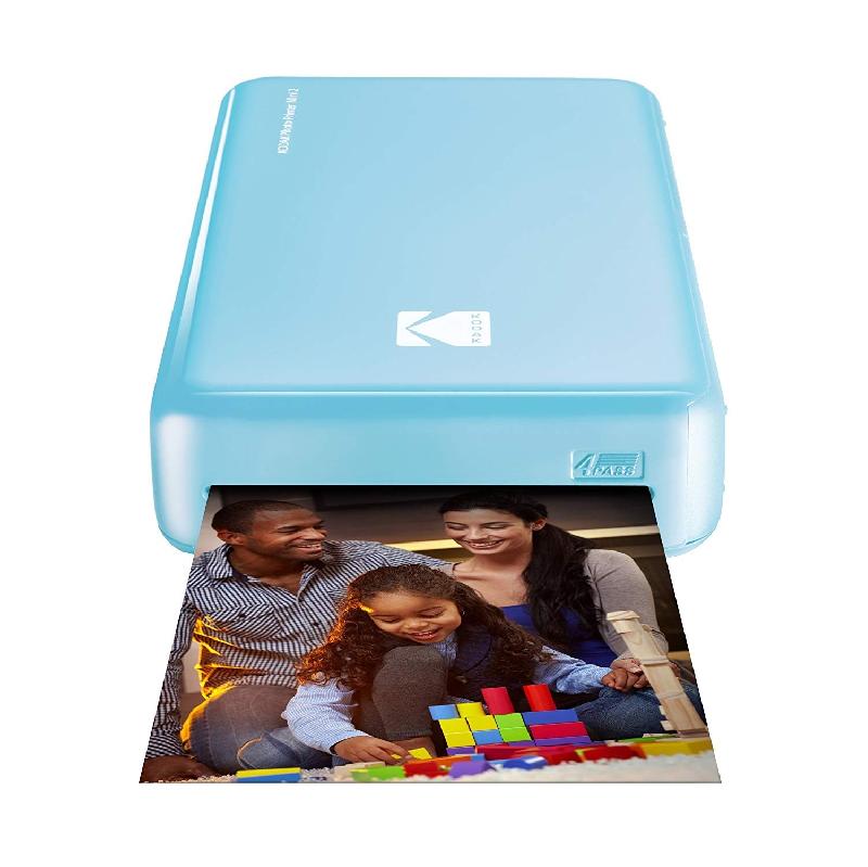 KODAK - Imprimante photo Mini 2 HD - Instantanée, sans fil, mobile avec technologie NFC et Bluetooth_0