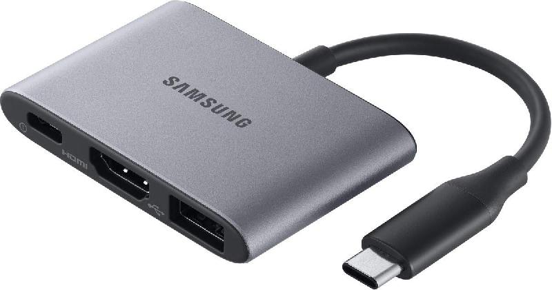 Adaptateur multipport SAMSUNG EE-P3200 - HDMI 4K UHD, USB A 3.1, USB-C avec charge rapide 45W_0