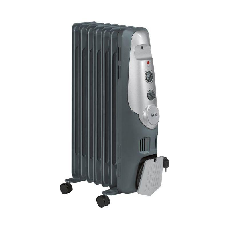 Portable 9 Ailette 2000 W électrique Radiateur à bain d'huile radiateur avec 3 réglages de chaleur BK 