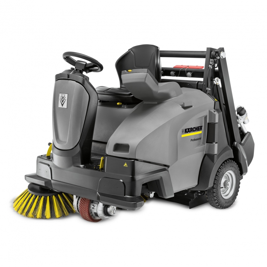 Balayeuse autoportée KM 105/110 R Bp Pack - Kärcher - Mode eco!efficiency, filtre Tact, relevage hydraulique_0