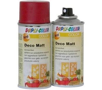 BOMBE PEINTURE DECO MATT ROUGE FEU RAL 3000