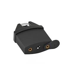 Cadenas ACERA à clé, base 60 mm, anse protégée acier cémenté, 3 clés à disques - SP - noir 3150269080064_0