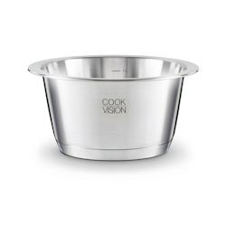 Cookvision - Casserole empilable  16 x 8,5 cm de 1,3 litres en Inox  6011600 - Acier inoxydable 18/10 6011600_0