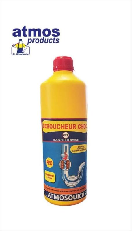 Déboucheur industriel 1314 ATMOS - Nouvelle formule - 1L - Ultra efficace pour toutes pièces et canalisations_0