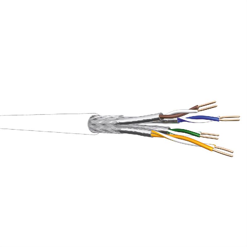 Draka uc home cat.7 ss26 s/ftp 4p lshf blanc, rouleau de 100m_0