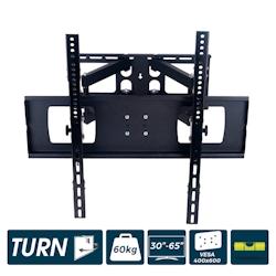EDM - Support Plasma/Lcd/Led 30-65 Inches 60Kg Edm Avec Deux Bras Et Oscillant. Avec niveau inclus - 8425998501407_0