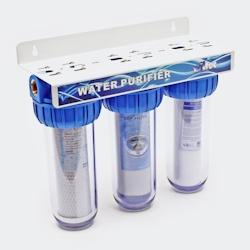 Helloshop26 - 3 étapes système filtre suport mural inclus 20.67mm (1/2