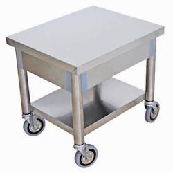 Inox Bim Table porte-machine, 4 roues - TTD56FR_0