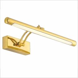 Papuq Applique murale LED 6 W, lumière chaude 3000 K, or brillant 40 cm, style traditionnel et élégant, articulée et orientable. - doré acier 843_0