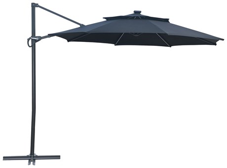 PARASOL DÉPORTÉ LIGHT 3 M ANTHRACITE