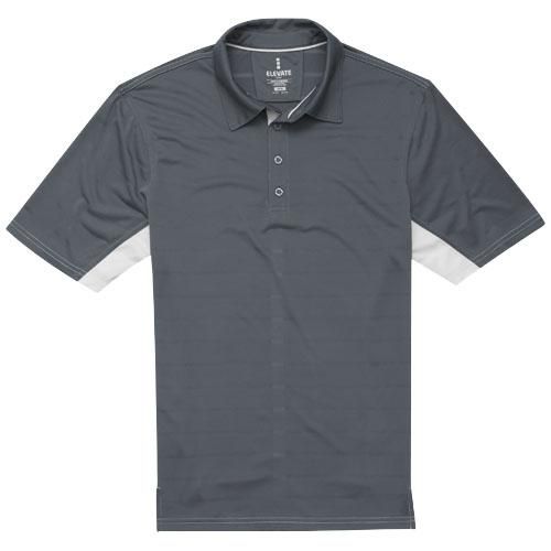 Polo Cool Fit manches courtes pour homme Prescott - Micro polyester respirant 148 g/m²_0