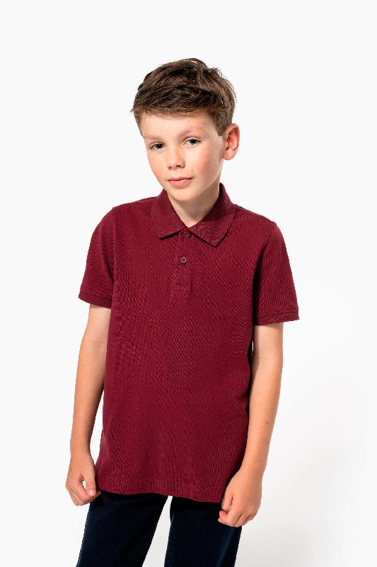 Polo manches courtes bio enfant - 100% coton biologique - Réf: K2029 - Kariban - Plusieurs tailles et couleurs_0