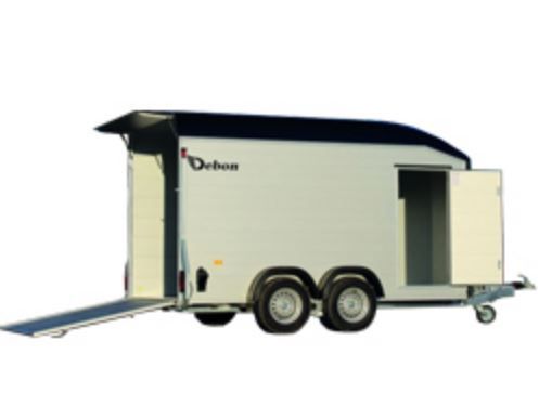 Remorque fourgon 6 polyester alu & multiplis - Mil Remorque - 1400 à 2600 kg - Double essieux freinés et suspension Pullman 2_0