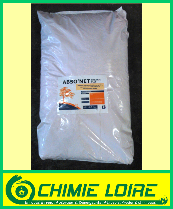 Sciure ignifugée CELLO DRI - sac de 45 litres - absorption 360% - antidérapante_0