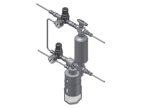 Série S23 - Échantillonneurs d'air et gaz - Labocontrole - Pour liquides et gaz chimiques avec dispositifs de purge intégrés_0