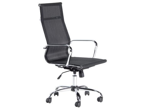 Fauteuil de direction Airfield - résille - basculant avec blocage - piètement acier chromé_0