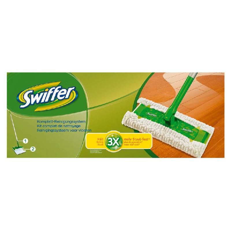 SWIFFER BALAI SWIFFER + 2 RECHARGES