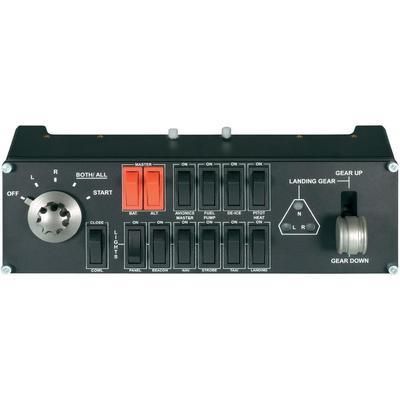 TABLEAU DE BORD D'AVIATEUR SAITEK PRO FLIGHT SWITCH PANEL PZ55 USB POUR PC