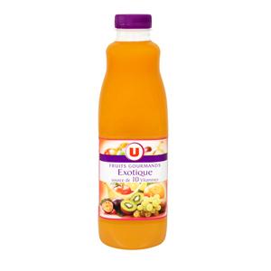 U NECTAR EXOTIQUE SOURCE DE 10 VITAMINES PET 1 LITRE_0