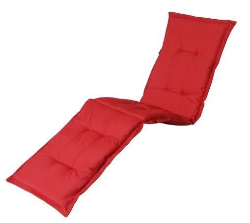 Housse de chaise Madison Parent Panama - Tissu rouge - 200x65cm - Gartenliegenauflage_0