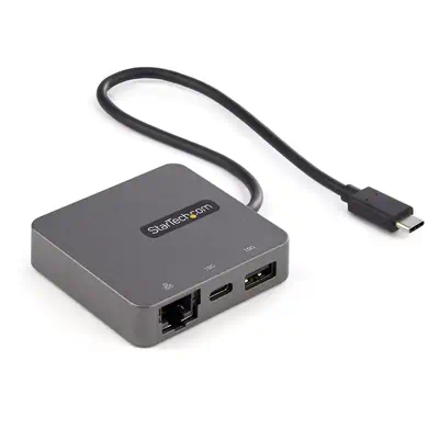 Adaptateur mulitport USB-C - Cble intégré de 29 cm - USB 3.1 Gen 2 - 10 Gbps - HDMI et VGA_0