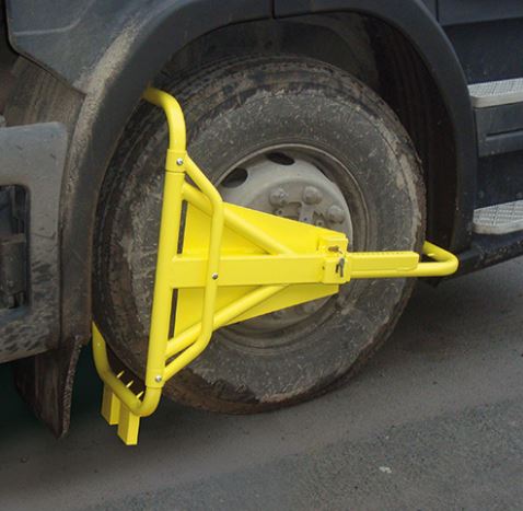Antivol bloc-roue pour camion - 29839-01 - Épaisseur maximale pneu 385 mm - Pour roue de 980 mm à 1080 mm_0