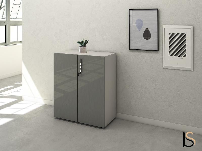 Armoire basse Luxury - Ofitres - Alu_1