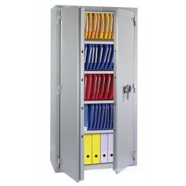 Armoire ignifuge papier 30min Stop Fire - HARTMANN TRESORE - Protection anti-feu EN15659 / S30P - Coloris gris RAL 9006_0