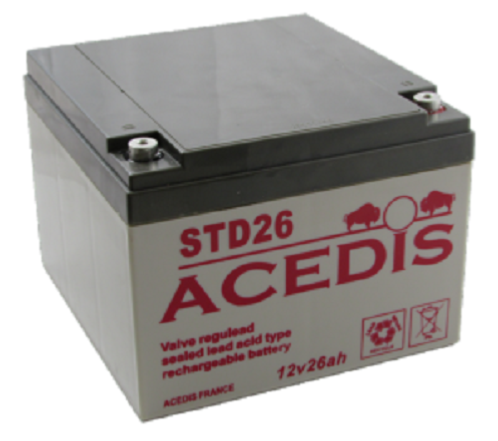 Batterie ACEDIS STD 26 12v 26ah_0