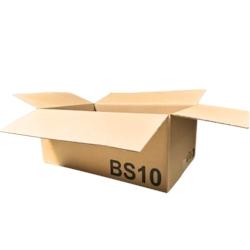 Caisse carton type Galia A10 600 x 400 x 250 mm - marron en carton CBS10-M_0