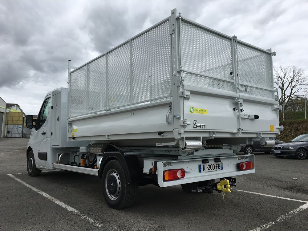 Bras amovible pour camion - capacité 3T - système multi-caissons - HPC_0