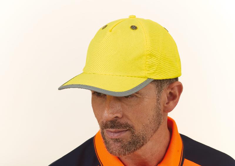 Casquette de protection 5 panneaux - Réf: YTFC100 - Marque Yoko - Conforme EN812_0