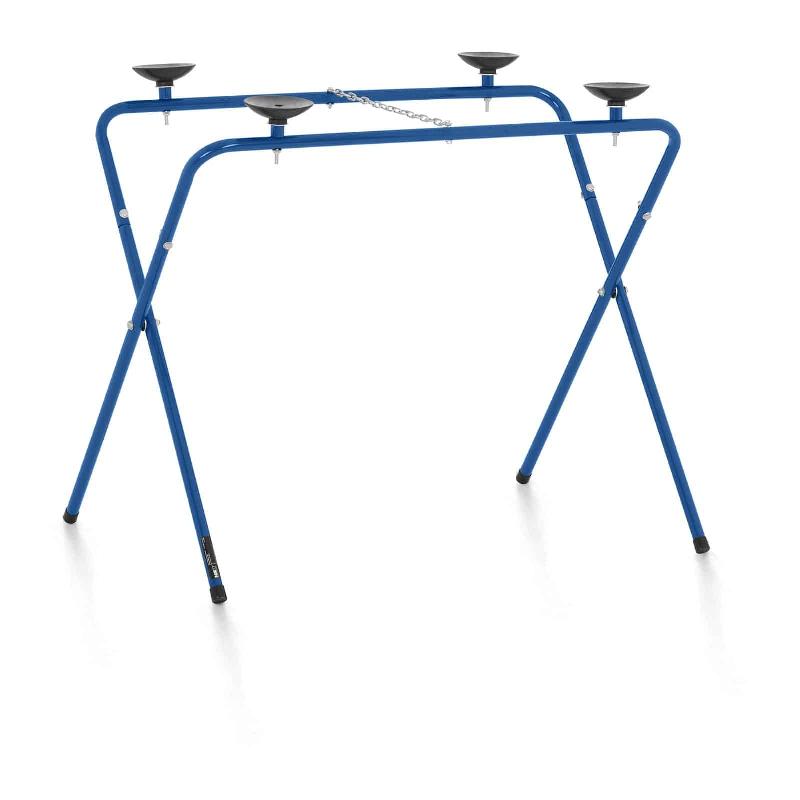Chevalet support pour pare-brises avec ventouses - Charge maximale 150 kg - Réglable et pliable - Réf. 14_0006347_0