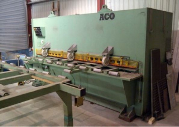 Cisaille guillotine HACO HS 3012 - commande hydraulique, moteur 30cv, capacité 12 mm, longueur 3050 mm_0